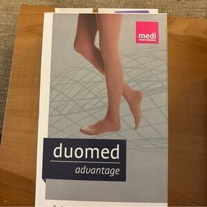Duomed Advantage Thigh high Stockings 30-40 mmHg size X-Large OT Black